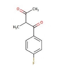 1-(4-fluorophenyl)-2-methylbutane-1,3-dione