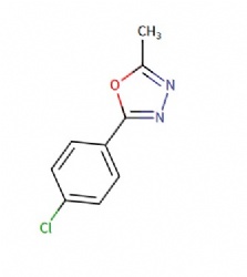 2-(4-chlorophenyl)-5-methyl-1,3,4-oxadiazole