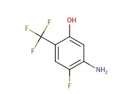 5-amino-4-fluoro-2-(trifluoromethyl)phenol