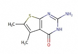2-amino-5,6-dimethyl-3H,4H-thieno[2,3-d]pyrimidin-4-one