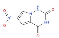 6-nitropyrrolo[2,1-f][1,2,4]triazine-2,4(1H,3H)-dione
