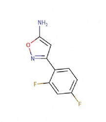 3-(2,4-difluorophenyl)isoxazol-5-amine