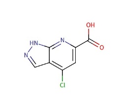 4-chloro-1H-pyrazolo[3,4-b]pyridine-6-carboxylic acid