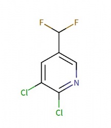 2,3-dichloro-5-(difluoromethyl)pyridine
