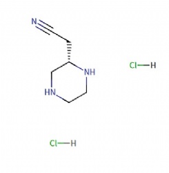 (S)-2-(piperazin-2-yl)acetonitrile dihydrochloride