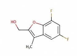 (5,7-difluoro-3-methylbenzofuran-2-yl)methanol