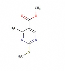 Methyl 4-methyl-2-(methylthio)pyrimidine-5-carboxylate