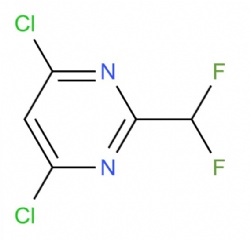 4,6-dichloro-2-(difluoromethyl)pyrimidine