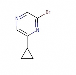 2-bromo-6-cyclopropylpyrazine