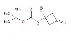 tert-butyl (1-methyl-3-oxocyclobutyl)carbamate