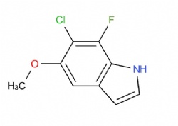 6-chloro-7-fluoro-5-methoxy-1H-indole
