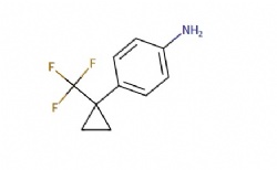 4-(1-(trifluoromethyl)cyclopropyl)aniline