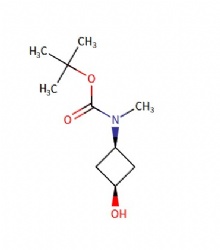 Carbamic acid, N-(3-hydroxycyclobutyl)-N-methyl-, 1,1-dimethylethyl ester