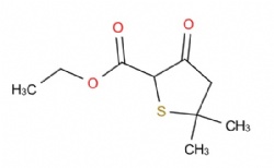 Ethyl 5,5-dimethyl-3-oxothiolane-2-carboxylate