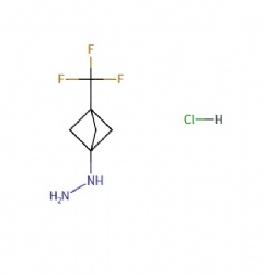 [3-(Trifluoromethyl)bicyclo[1.1.1]pentan-1-yl]hydrazine hydrochloride