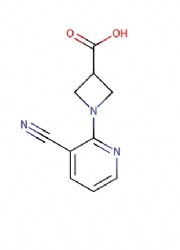 1-(4-cyanopyridin-2-yl)azetidine-3-carboxylic acid