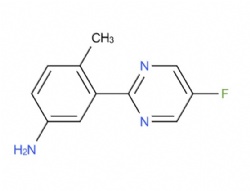 3-(5-fluoropyrimidin-2-yl)-4-methylaniline