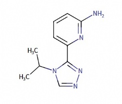 6-(4-isopropyl-4H-1,2,4-triazol-3-yl)pyridin-2-amine
