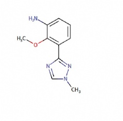2-methoxy-3-(1-methyl-1H-1,2,4-triazol-3-yl)aniline
