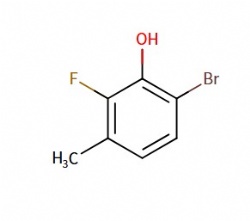 6-bromo-2-fluoro-3-methylphenol