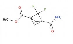 Methyl 3-carbamoyl-2,2-difluorobicyclo[1.1.1]pentane-1-carboxylate