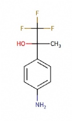 2-(4-aminophenyl)-1,1,1-trifluoropropan-2-ol