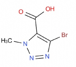 4-Bromo-1-methyl-1H-1,2,3-triazole-5-carboxylic acid