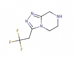 3-(2,2,2-trifluoroethyl)-5H,6H,7H,8H-[1,2,4]triazolo[4,3-a]pyrazine