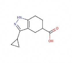 3-Cyclopropyl-4,5,6,7-tetrahydro-1H-indazole-5-carboxylic acid