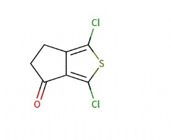 1,3-Dichloro-5,6-dihydro-4H-cyclopenta[c]thiophen-4-one
