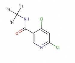 4,6-dichloro-N-(methyl-d3)nicotinamide
