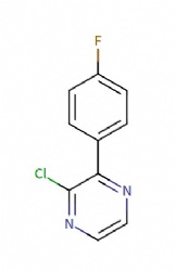 2-chloro-3-(4-fluorophenyl)pyrazine