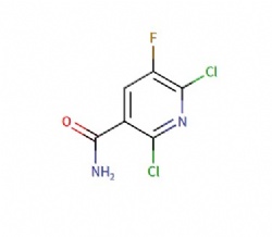 2,6-dichloro-5-fluoronicotinamide