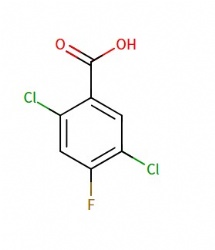 2,5-dichloro-4-fluorobenzoic acid