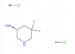 (3R)-5,5-difluoropiperidin-3-amine dihydrochloride