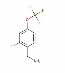 (2-fluoro-4-(trifluoromethoxy)phenyl)methanamine