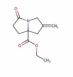 ethyl 2-methylene-5-oxohexahydro-1H-pyrrolizine-7a-carboxylate
