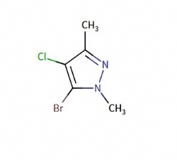 5-bromo-4-chloro-1,3-dimethyl-1H-pyrazole