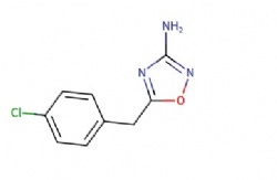 5-(4-chlorobenzyl)-1,2,4-oxadiazol-3-amine