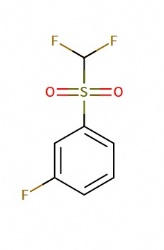 1-((difluoromethyl)sulfonyl)-3-fluorobenzene