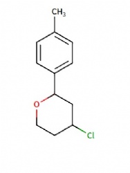 4-chloro-2-(p-tolyl)tetrahydro-2H-pyran