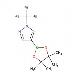 4-(4,4,5,5-Tetramethyl-1,3,2-dioxaborolan-2-yl)-1-(trideuteriomethyl)pyrazole