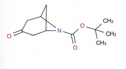 Tert-butyl 3-oxo-6-azabicyclo(3.1.1)heptane-6-carboxylate