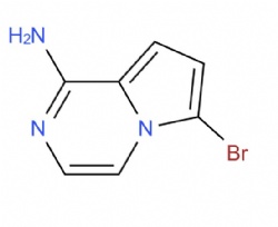 6-bromopyrrolo[1,2-a]pyrazin-1-amine