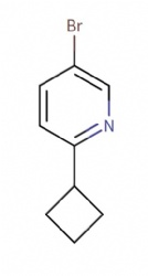 5-bromo-2-cyclobutylpyridine