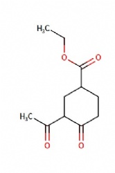 ethyl 3-acetyl-4-oxocyclohexane-1-carboxylate