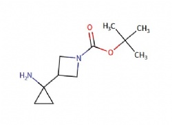 Tert-butyl 3-(1-aminocyclopropyl)azetidine-1-carboxylate