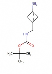 tert-butyl N-({3-aminobicyclo[1.1.1]pentan-1-yl}methyl)carbamate