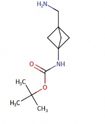 Tert-butyl (3-(aminomethyl)bicyclo(1.1.1)pentan-1-yl)carbamate