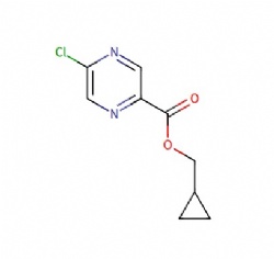 cyclopropylmethyl 5-chloropyrazine-2-carboxylate